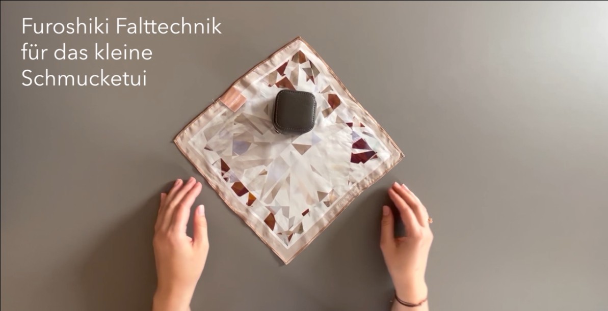 Furoshiki Falttechnik klein